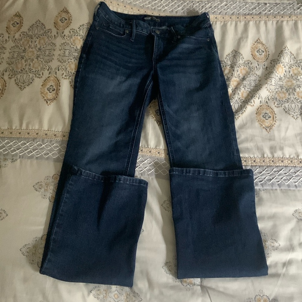 Vera Wang Mid Rise Boot Cut Jeans